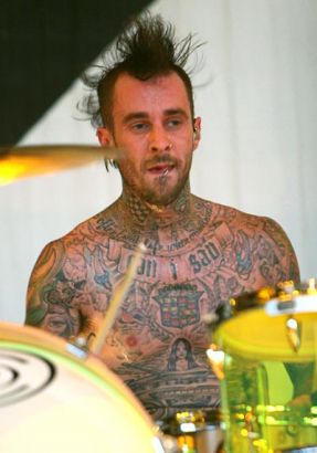 Travis Barker Full Chest Tattoo